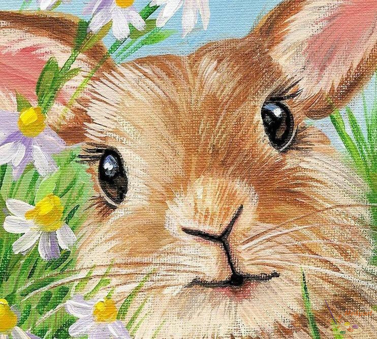Animal Paint By Numbers Kits UK SQ3227