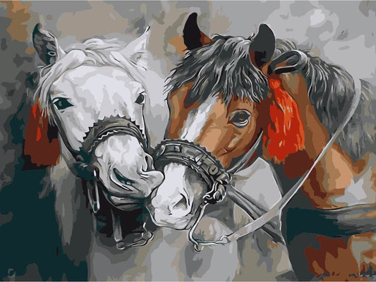 Animal Paint By Numbers Kits UK For Adult TCR3061