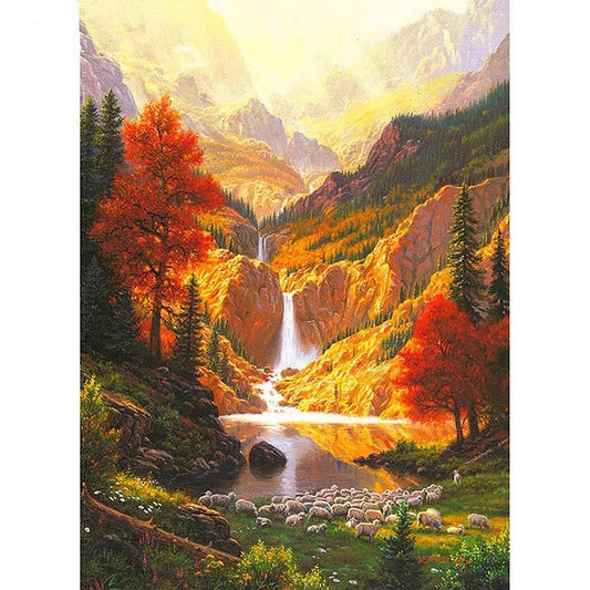 Natural Paint By Numbers Kits UK For Adult TCR3114