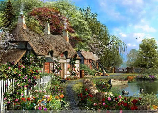 Landscape Paint By Numbers Kits UK TCR3145