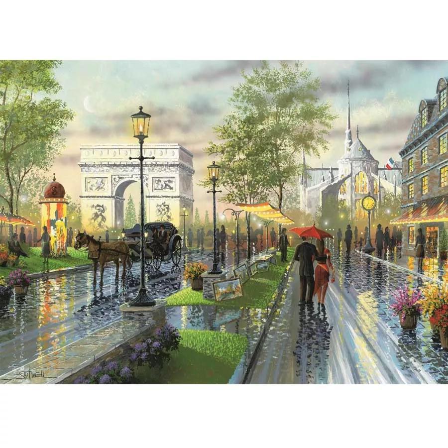 Landscape Paint By Numbers Kits UK For Adult TCR3147