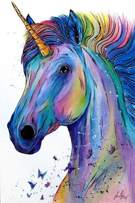 Animal Paint By Numbers Kits UK VM90034