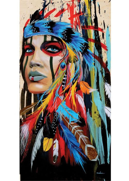 Portrait Paint By Numbers Kits UK VM90739