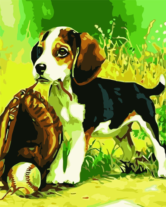 Cat & Dog Paint By Numbers Kits UK WH-1316