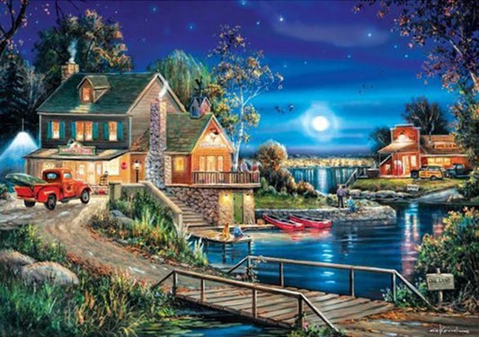 Natural Paint By Numbers Kits UK For Adult WH-3007