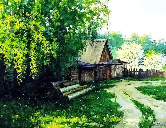 Natural Paint By Numbers Kits UK For Adult WH-3034