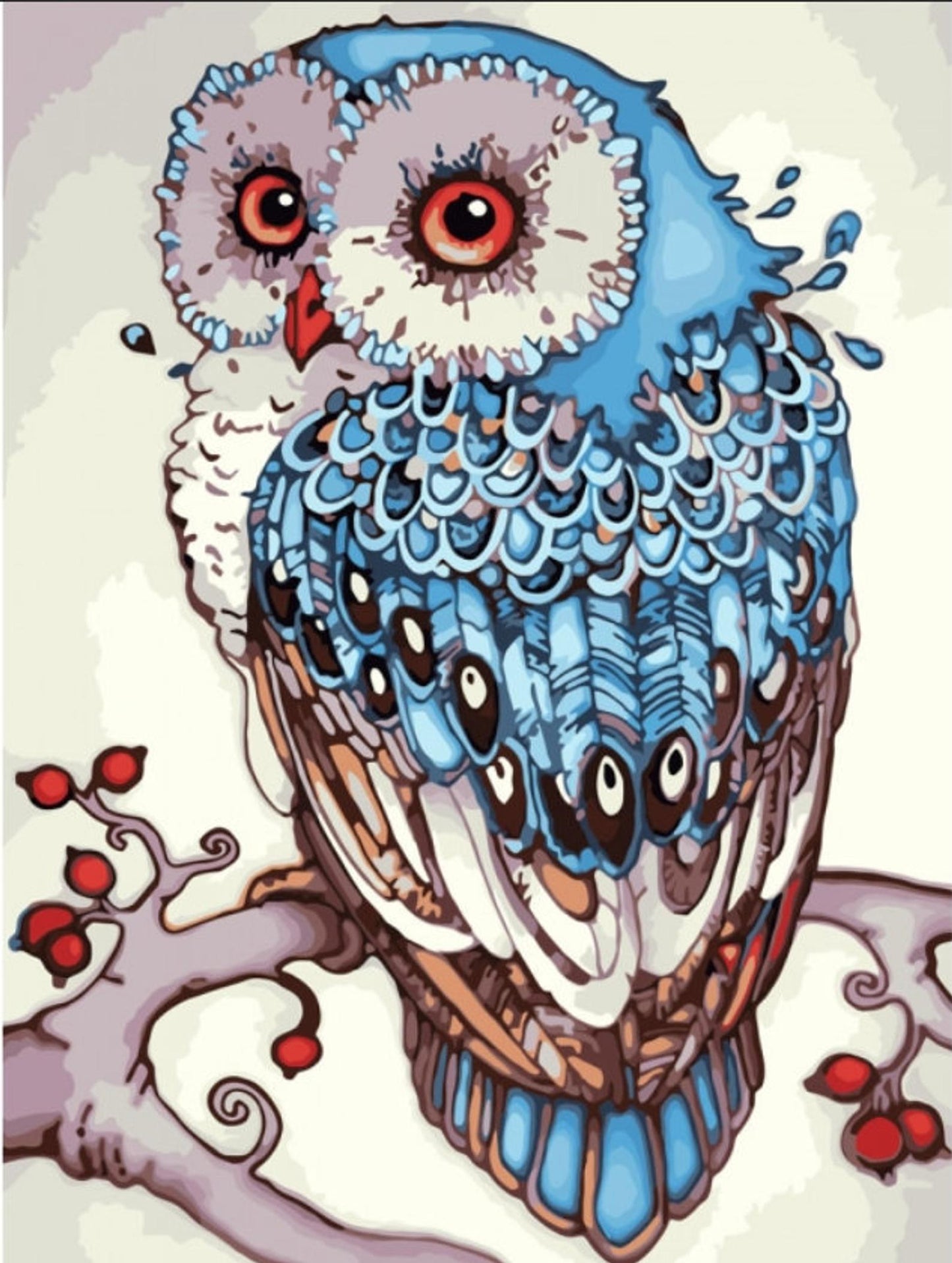 Bird Paint By Numbers Kits UK WH-80718