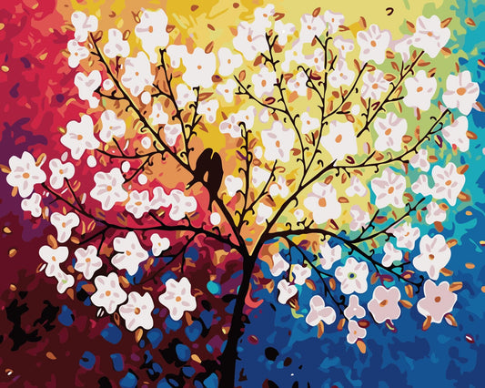 Flower Paint By Numbers Kits UK WH-80719