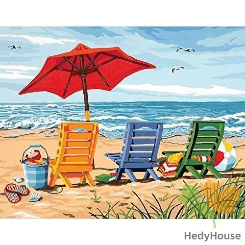 Seascape Paint By Numbers Kits UK WH2017