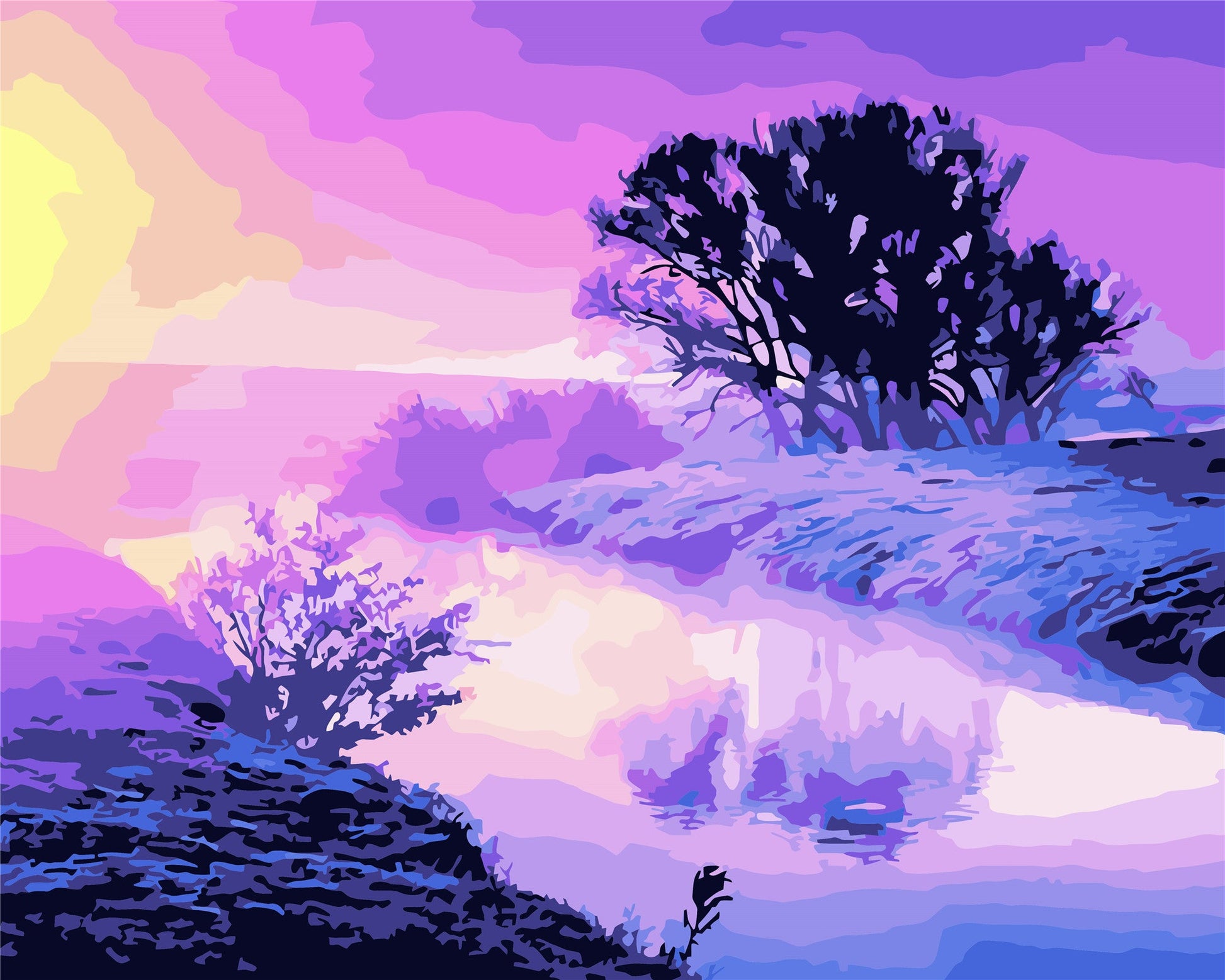 Dreamy Paint By Numbers Kits UK WH6159