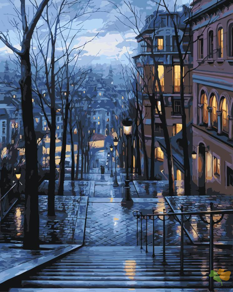 City Paint By Numbers Kits UK WM-011