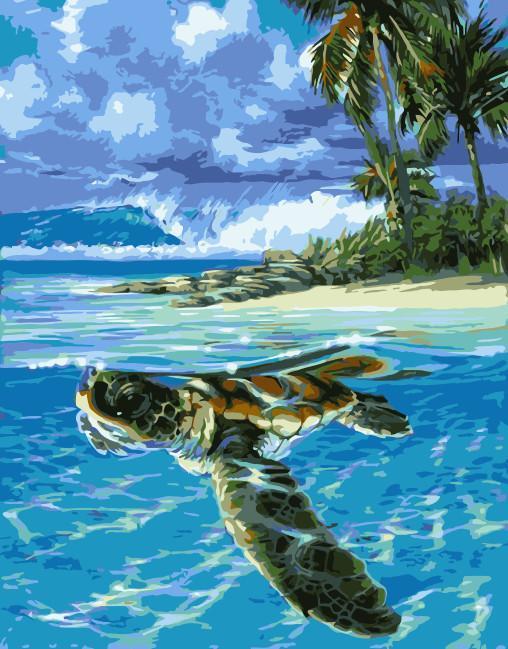 Landscape Paint By Numbers Kits UK For Adult WM-162