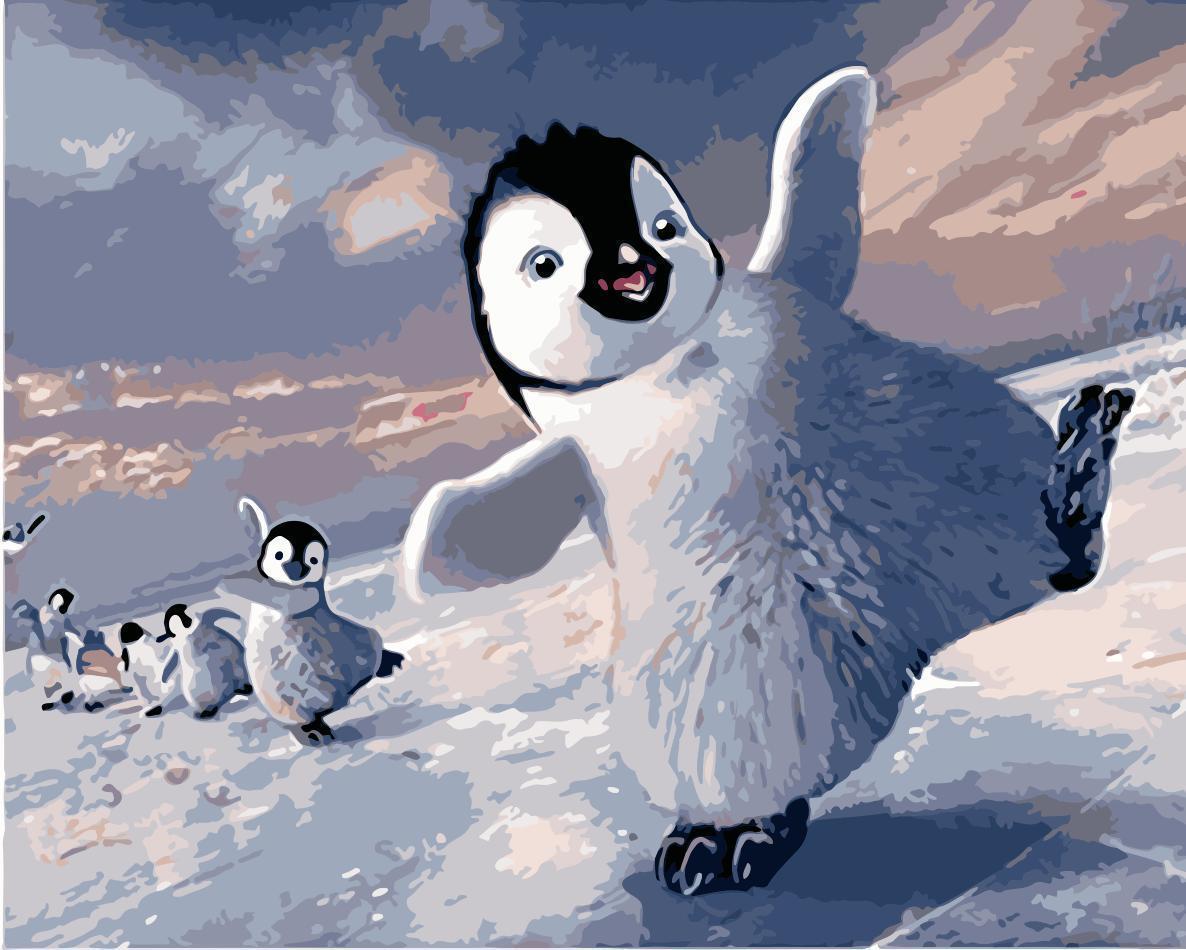 Animal Paint By Numbers Kits UK WM1515