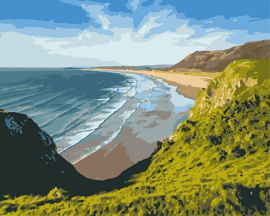 Natural Paint By Numbers Kits UK WM1545