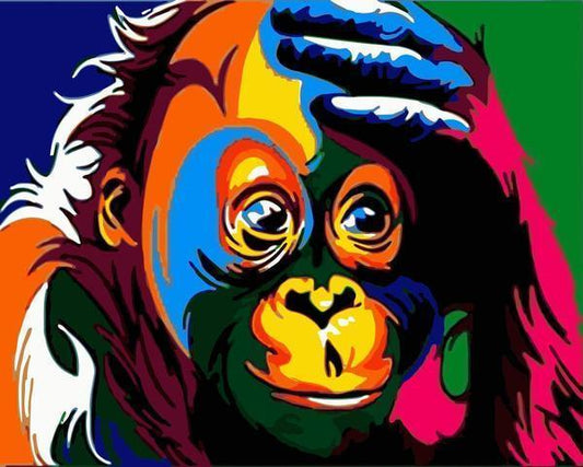 Animal Paint By Numbers Kits UK WM677