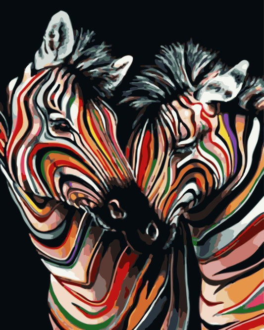 Animal Paint By Numbers Kits UK WM815