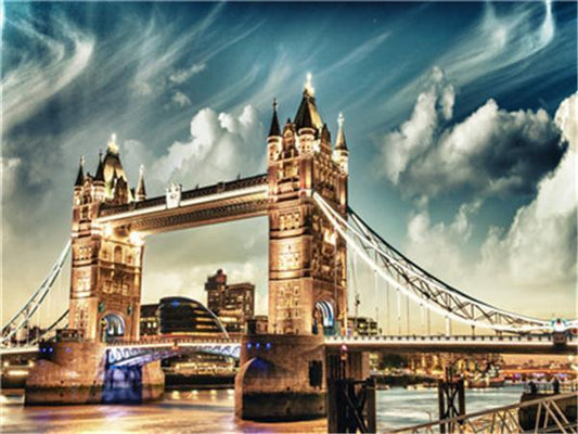Landscape Tower Bridge London Paint By Numbers Kits UK Y5036