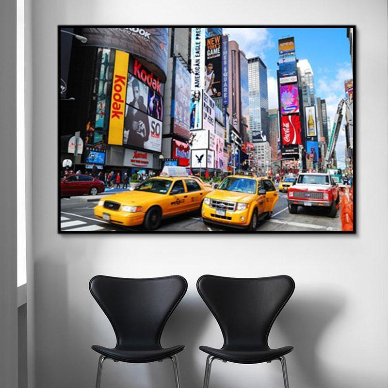 Landscape New York Time Square Paint By Numbers Kits UK Y5123