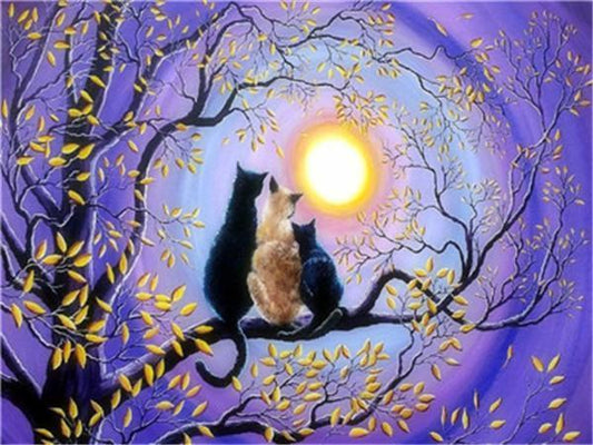 Cat & Dog Paint By Numbers Kits UK For Kids Y5259