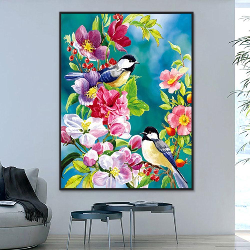 Bird Paint By Numbers Kits UK For Adult Y5333