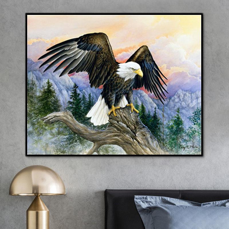 Eagle Paint By Numbers Kits UK For Adult Y5383