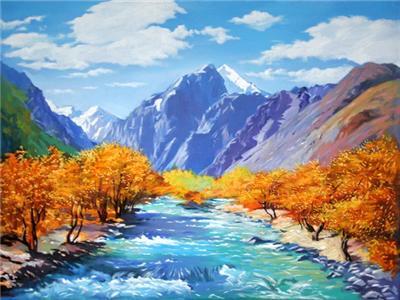 Natural Paint By Numbers Kits UK For Adult Y5705