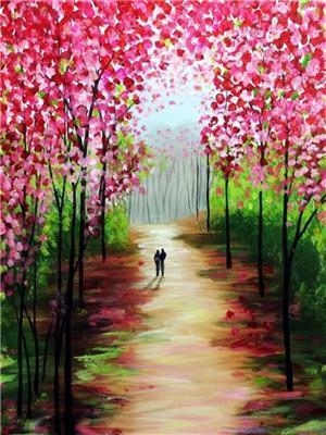 Landscape Paint By Numbers Kits UK For Adult Y5744