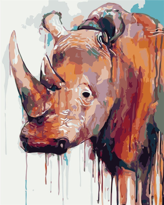 Animal Paint By Numbers Kits UK For Adult ZC3015