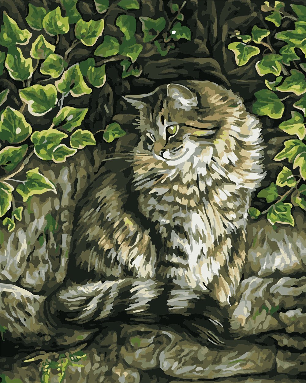 Cat & Dog Paint By Numbers Kits UK ZC3041