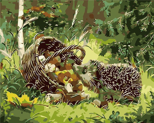 Animal Paint By Numbers Kits UK For Adult ZC3056