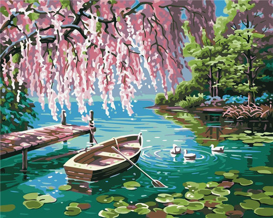 Natural Paint By Numbers Kits UK For Adult ZC3100