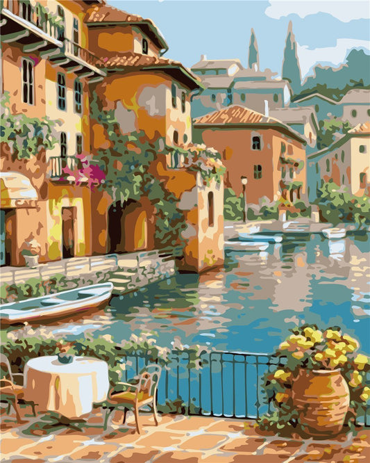 Landscape Paint By Numbers Kits UK For Adult ZC3104