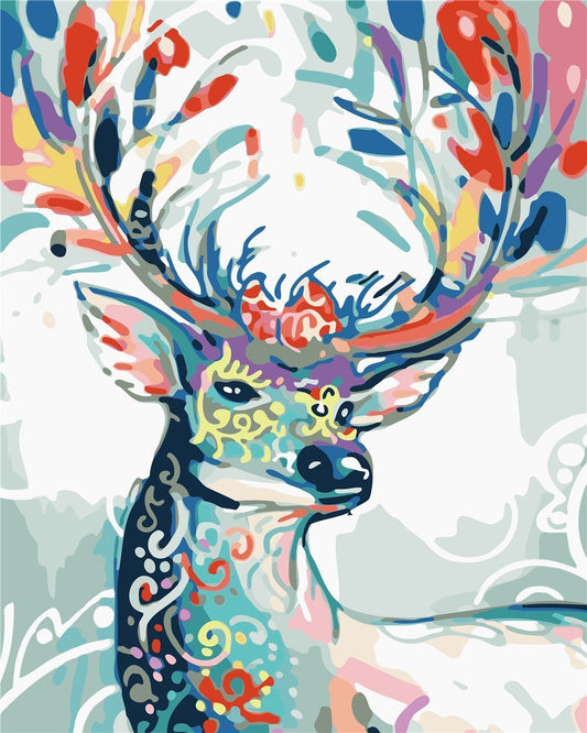 Animal Paint By Numbers Kits UK For Adult ZC3136