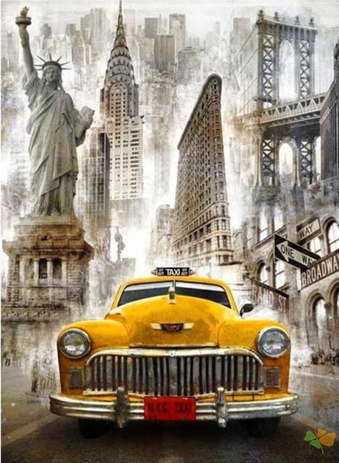 City Paint By Numbers Kits UK q2666