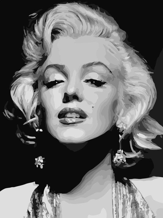 Portrait Paint By Numbers Kits UK For Adult wm-1750